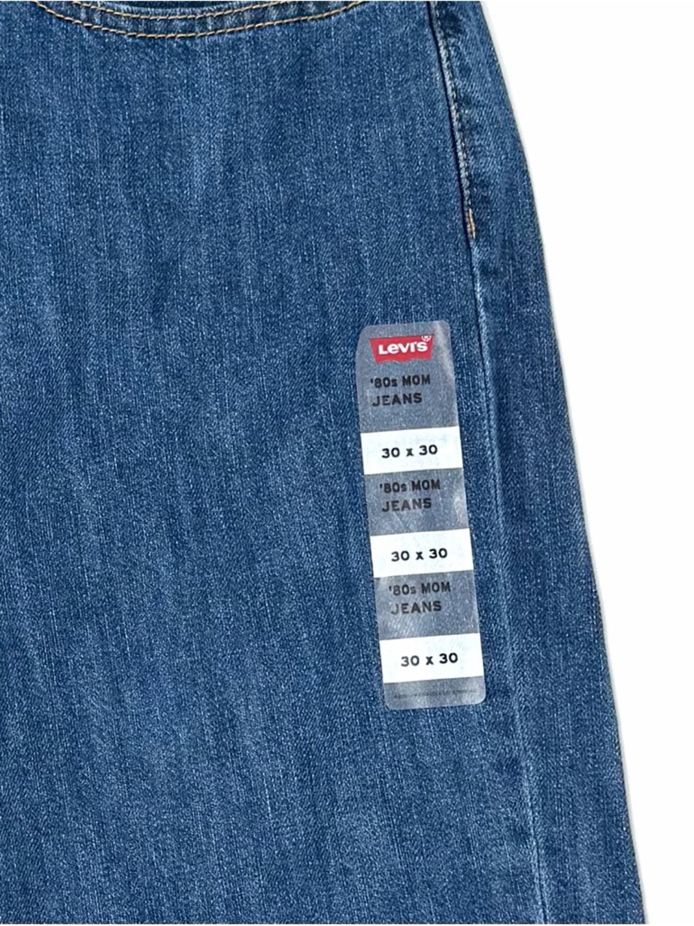 Levi's Men's Straight Jeans in Medium Blue Denim - Picture 3 of 11